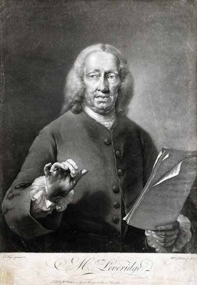 Mr Leveridge de Unknown
